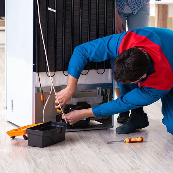 how much do you charge for refrigerator repair services in Mount Sterling