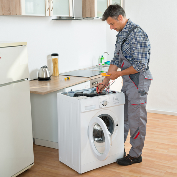 can you walk me through the steps of troubleshooting my washer issue in Mount Sterling Ohio